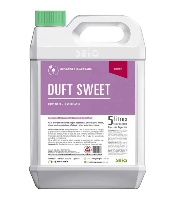 Limpiador Desodorante CHERRY x5Lt