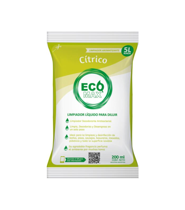 DESODORANTE ECOMAX CÍTRICO