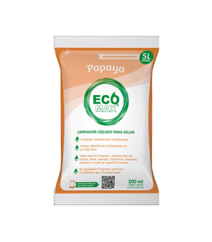 DESODORANTE ECOMAX PAPAYA