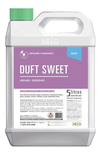 Limpiador Desodorante MARINA x5Lt