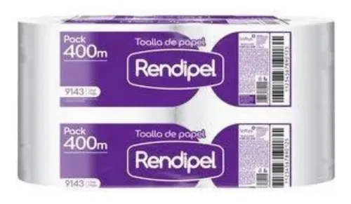Toalla pack ELITE 400mt sh blanca rendipel x1/1 9143