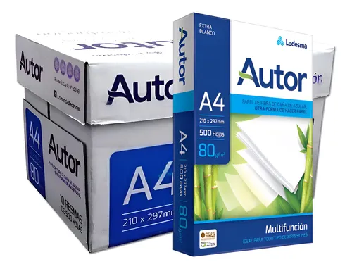 RESMA A4 AUTOR 80g/m² X10