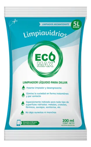 LIMPIA VIDRIOS ECOMAX