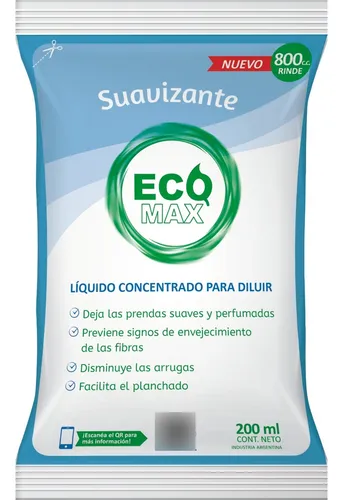 ECOMAX SUAVIZANTE PARA ROPA