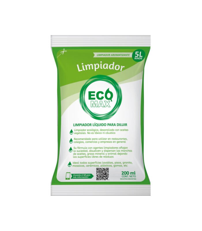 LIMPIADOR ECOLÓGICO ECOMAX