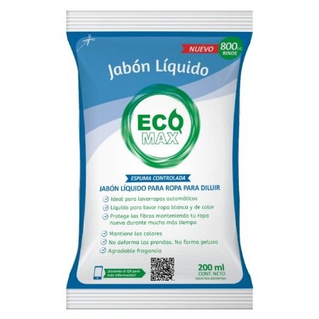 ECOMAX JABÓN LÍQUIDO PARA ROPA