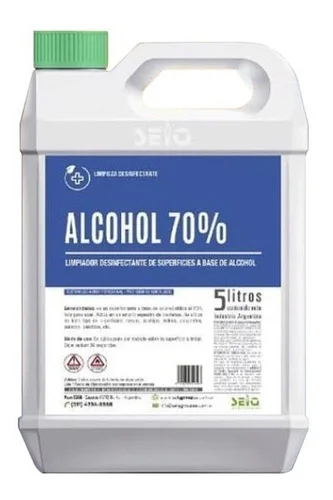 ALCOHOL 70% x5Lt