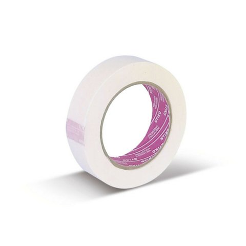 CINTA ADHESIVA PAPEL STIKO 24 MM X 50 METROS