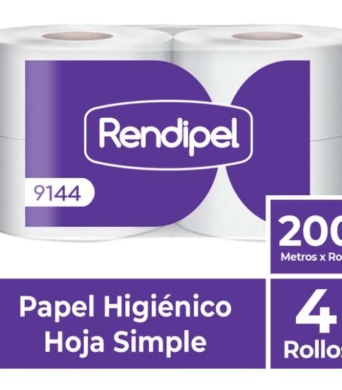 Papel Higiénico Elite 200mt cono chico rendipel x4/1 9144