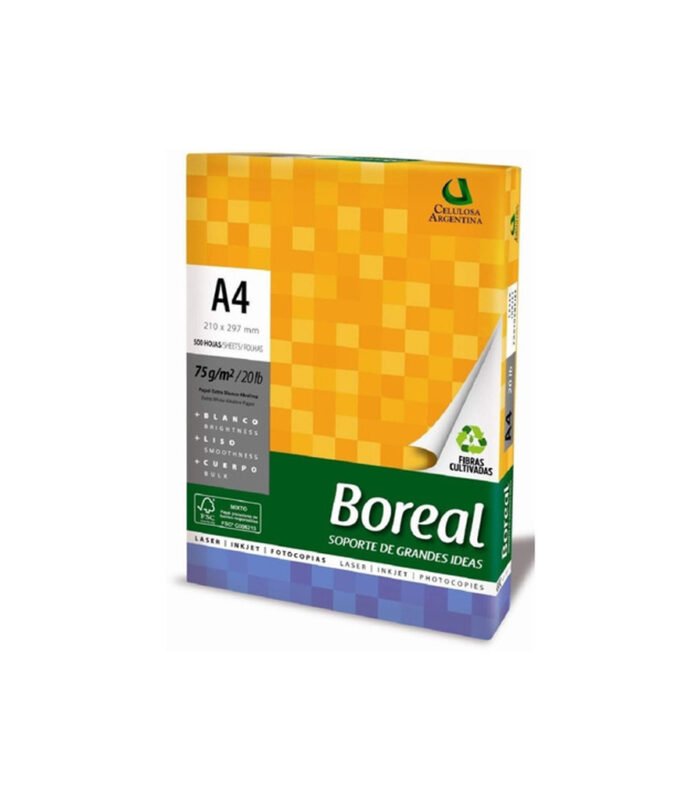 RESMA A4 BOREAL 75g/m² X10